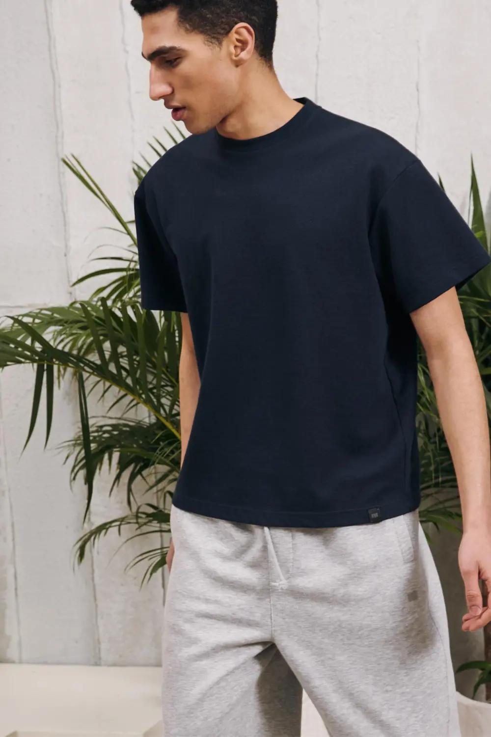 Textured T-shirt