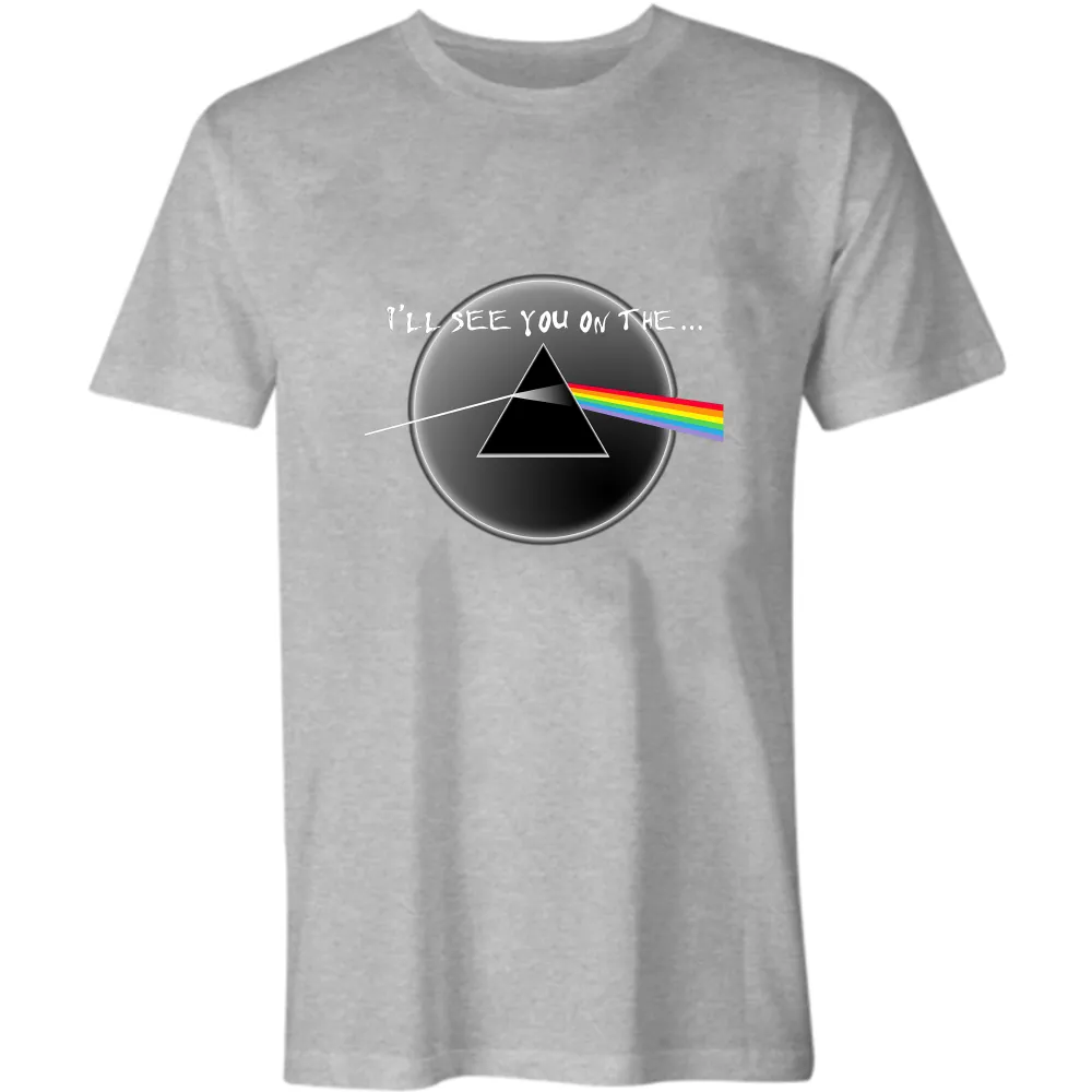 Pink Floyd I'll See You on the Print Men's T-shirt