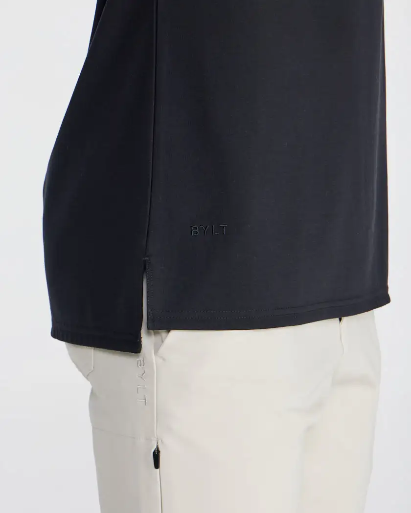 Limitless Short Sleeve Split Hem