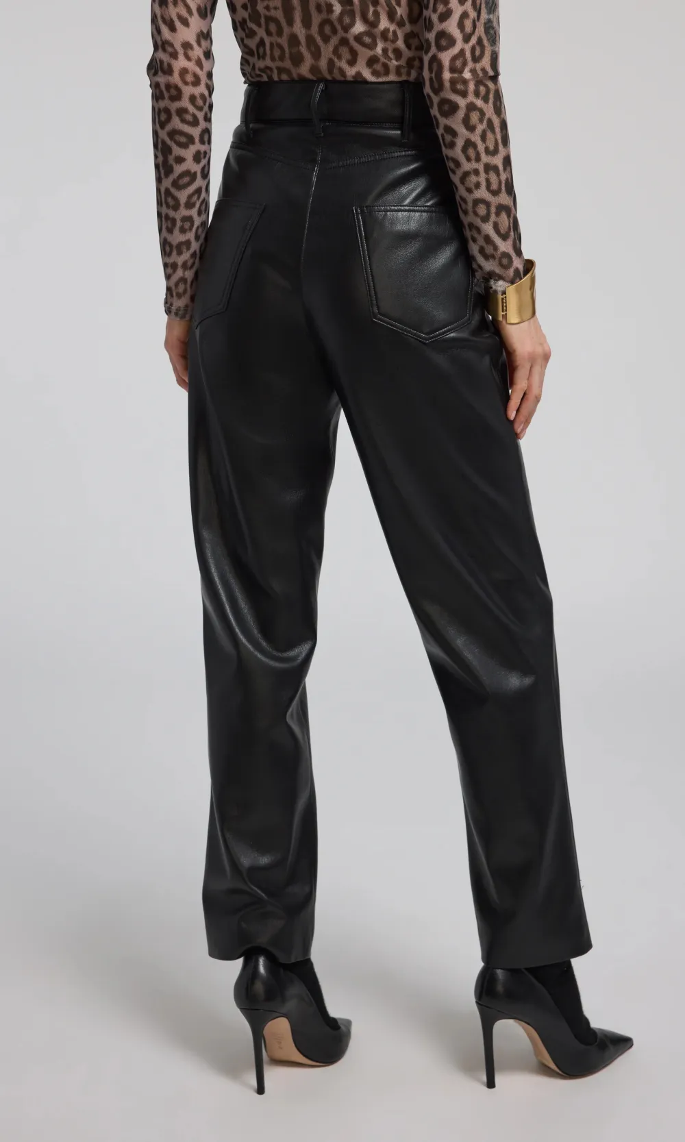 Johanna Suiting Turn-Lock Belted Pants