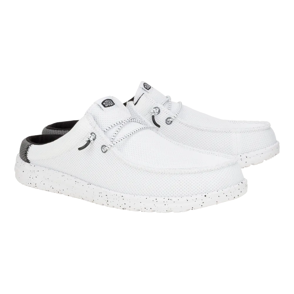 Wally Slip Varsity - White/Black