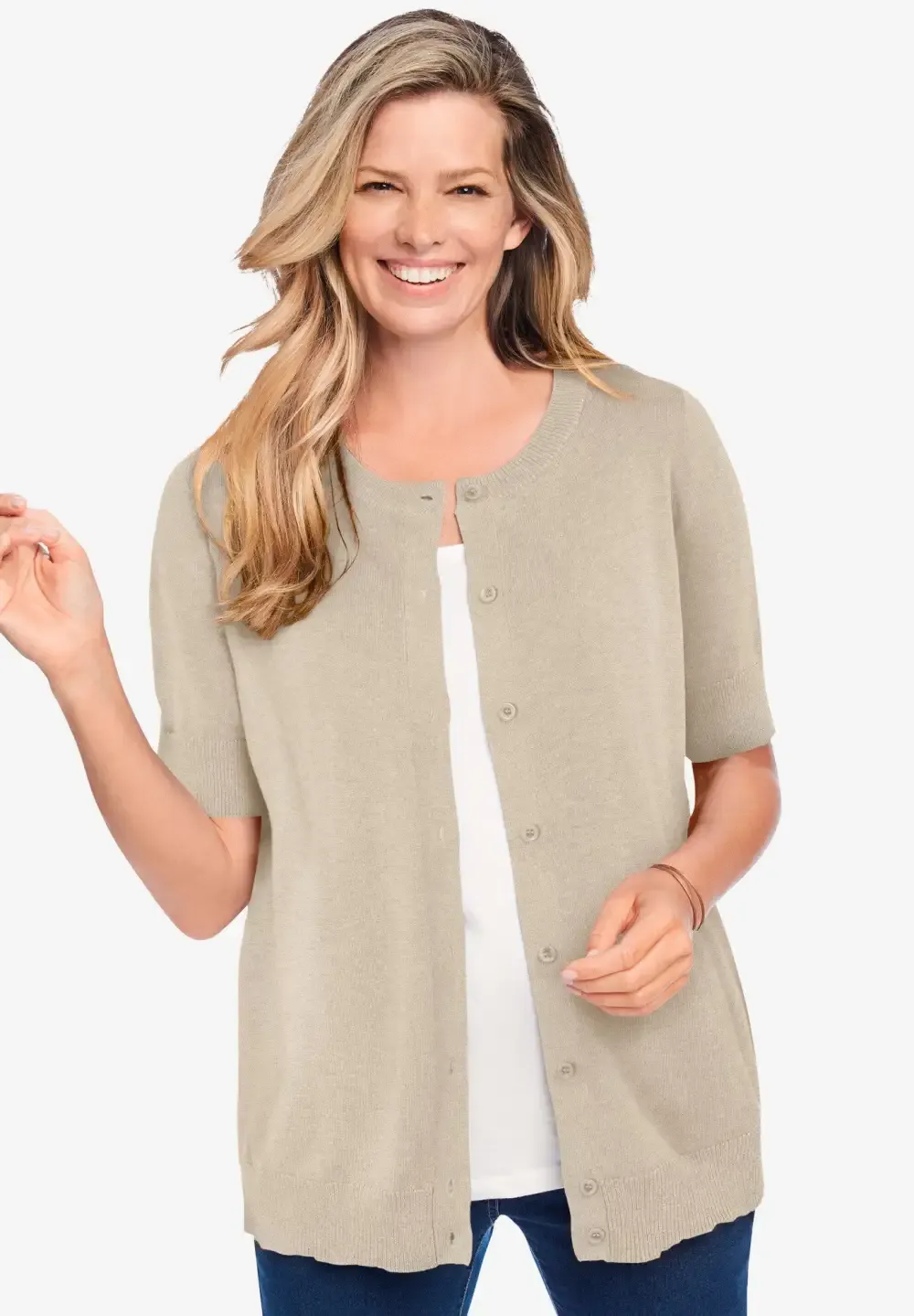 Perfect Elbow-Length Sleeve Cardigan