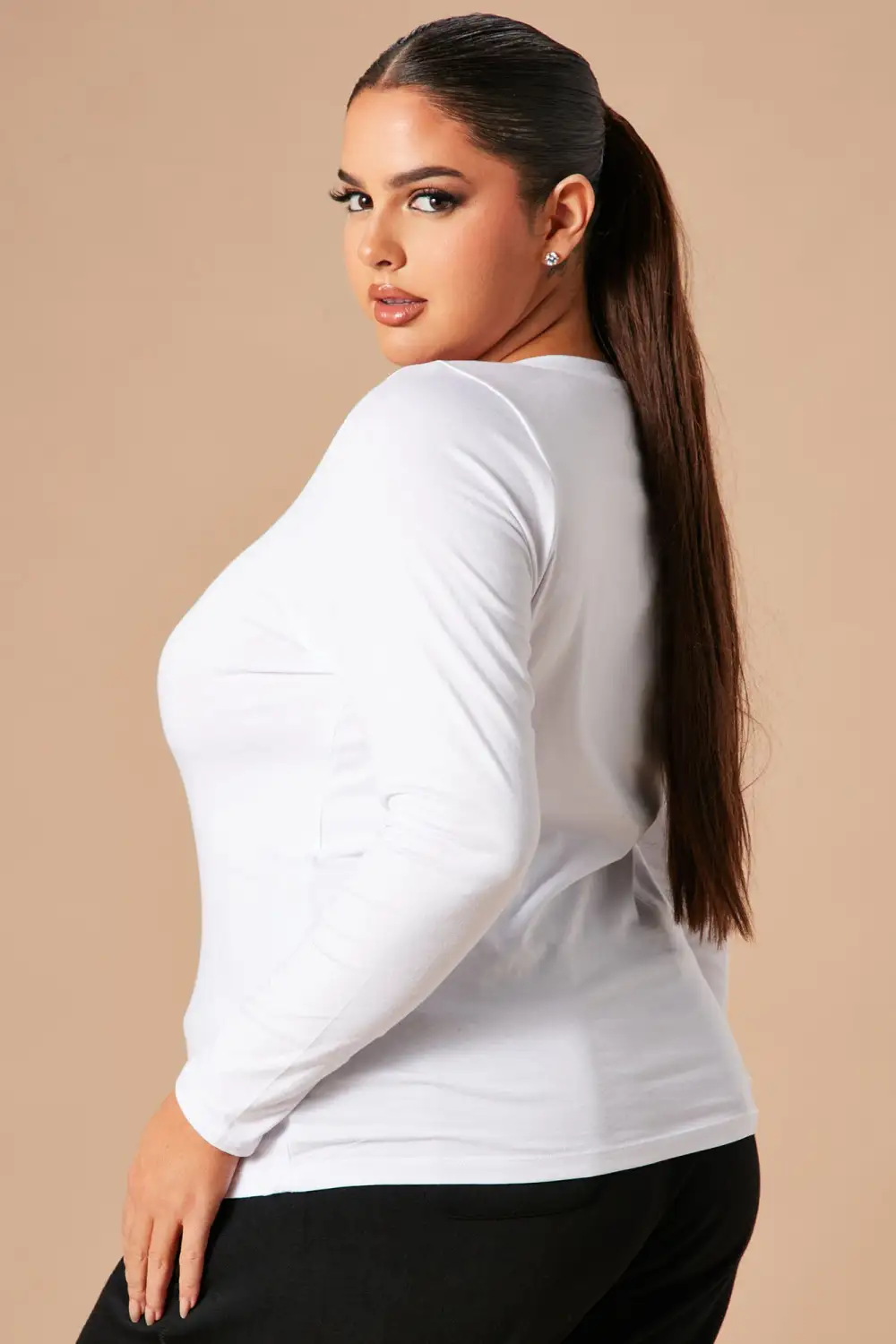 Your Everyday Long Sleeve Tee - White