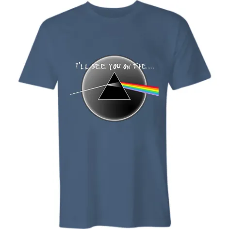 Pink Floyd I'll See You on the Print Men's T-shirt