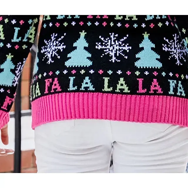 Christmas Snowman Ugly Christmas Sweater / Sweatshirt Sweatshirt Pullover Anime Funny Top For Women's Adults' 3D Print 100% Polyester Party Casual Daily