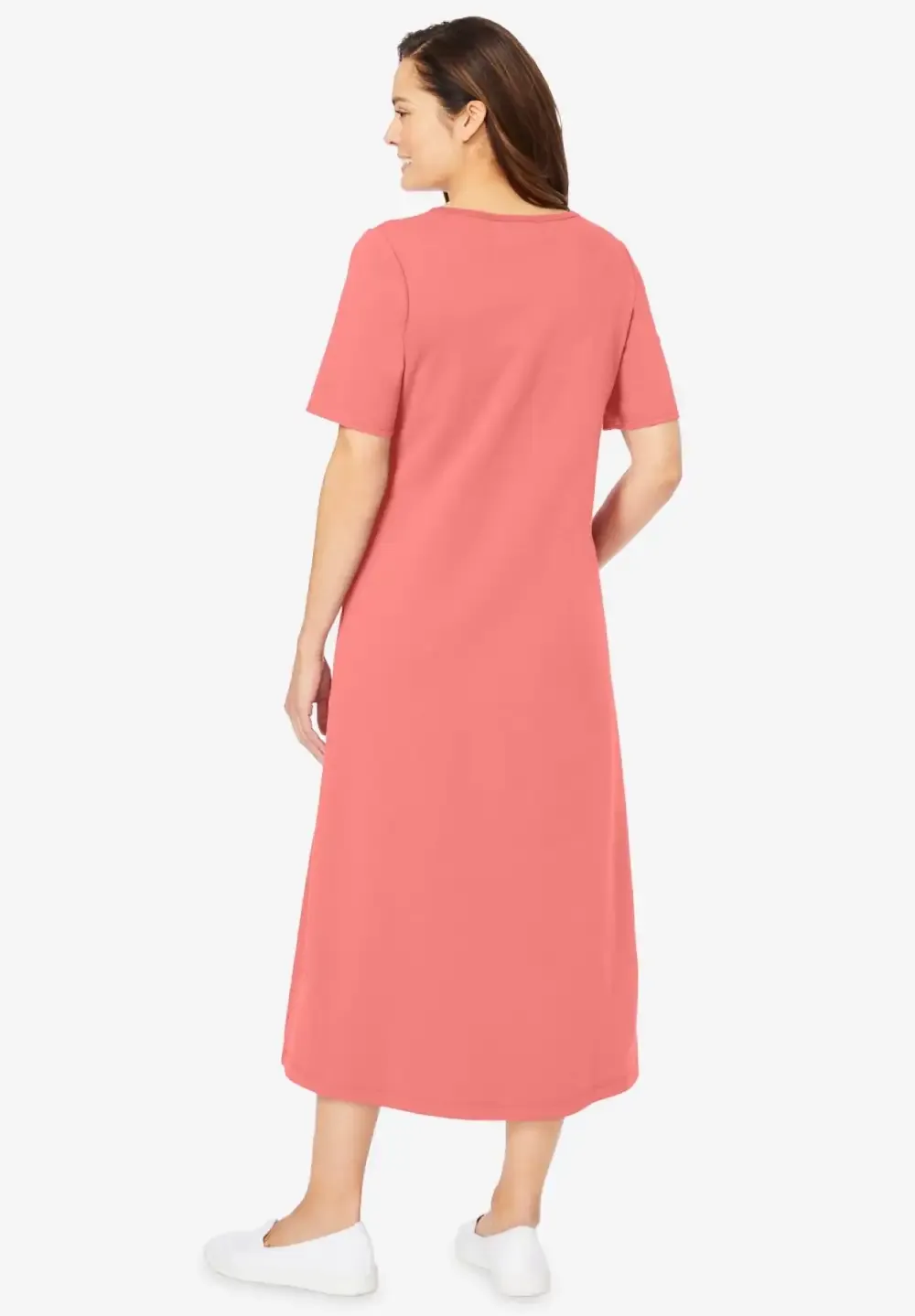 Layered Knit Empire Dress