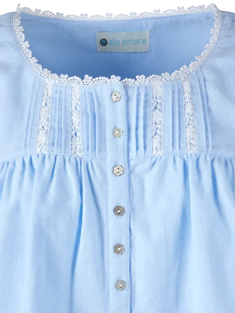 Ella Simone Enchanted Evenings Flannel Pajama Set