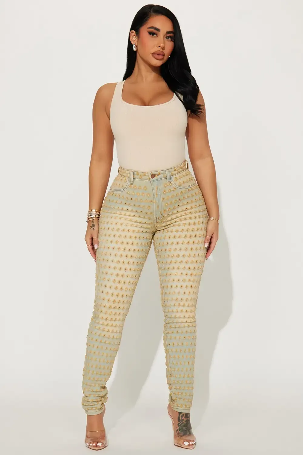 Take Some Time Skinny Jeans - Vintage Wash
