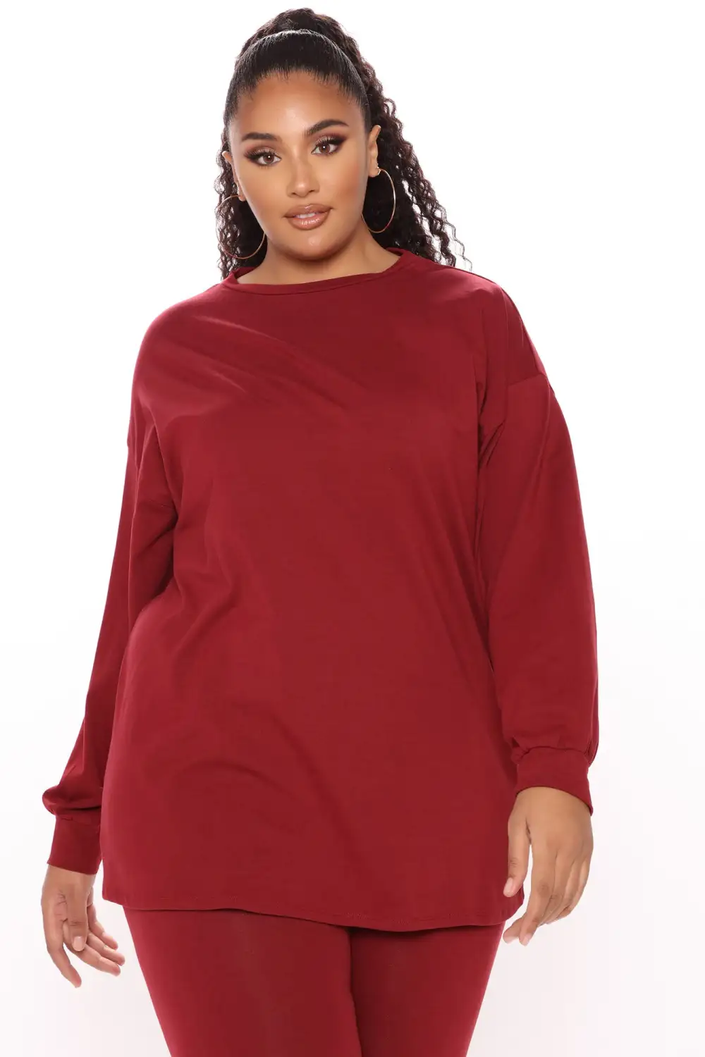 Paparazzi Legging Set - Burgundy