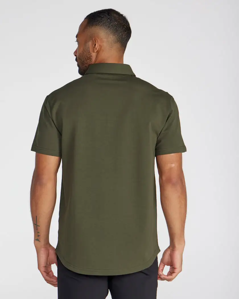 Lux Short Sleeve Polo - Concealed