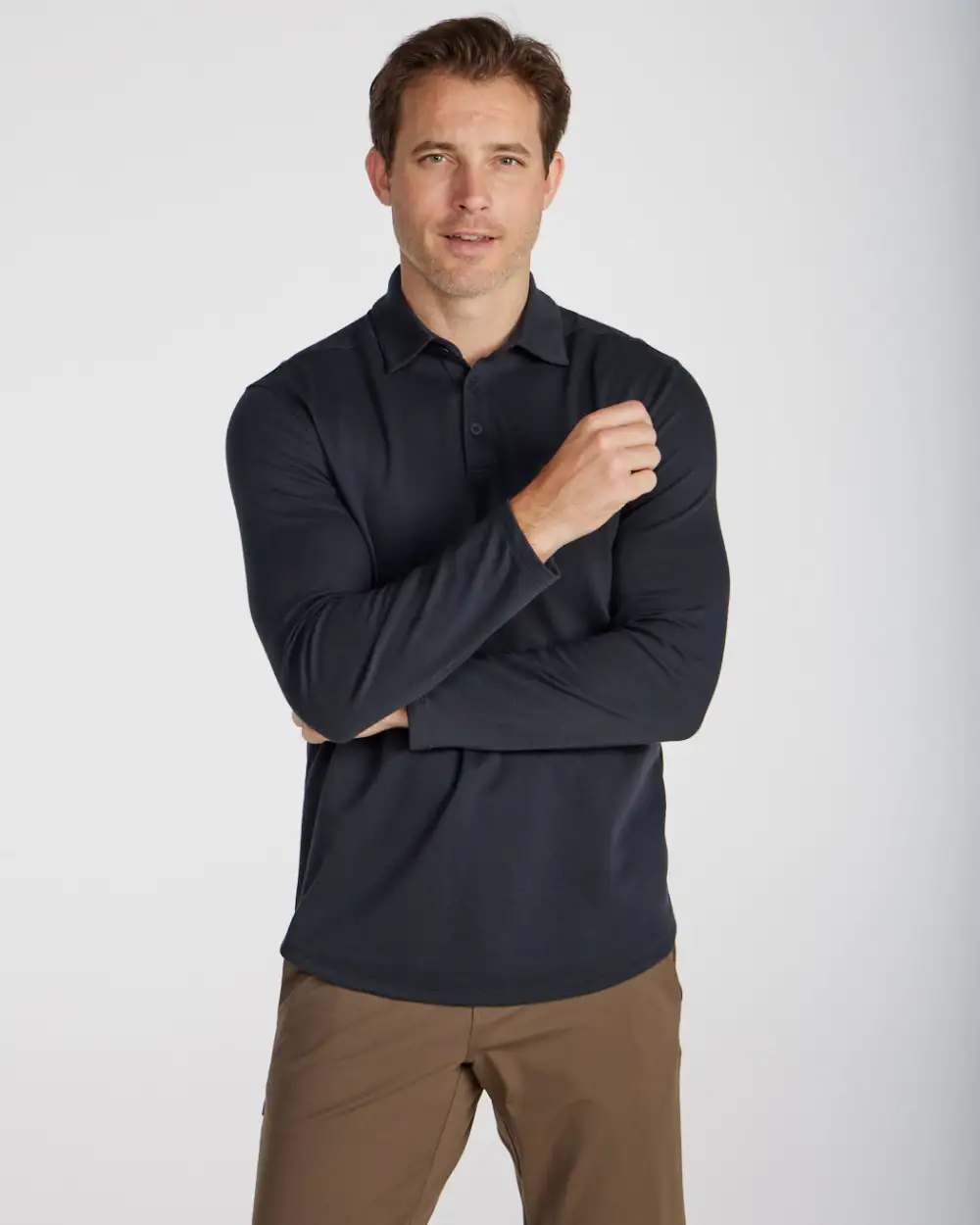 Bayside Long Sleeve Polo