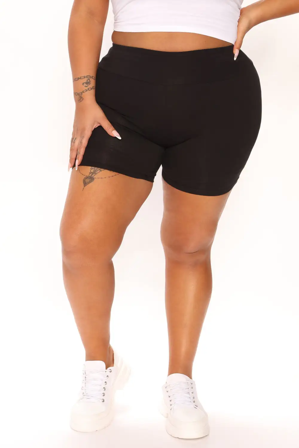 Hailey Biker Shorts - Black