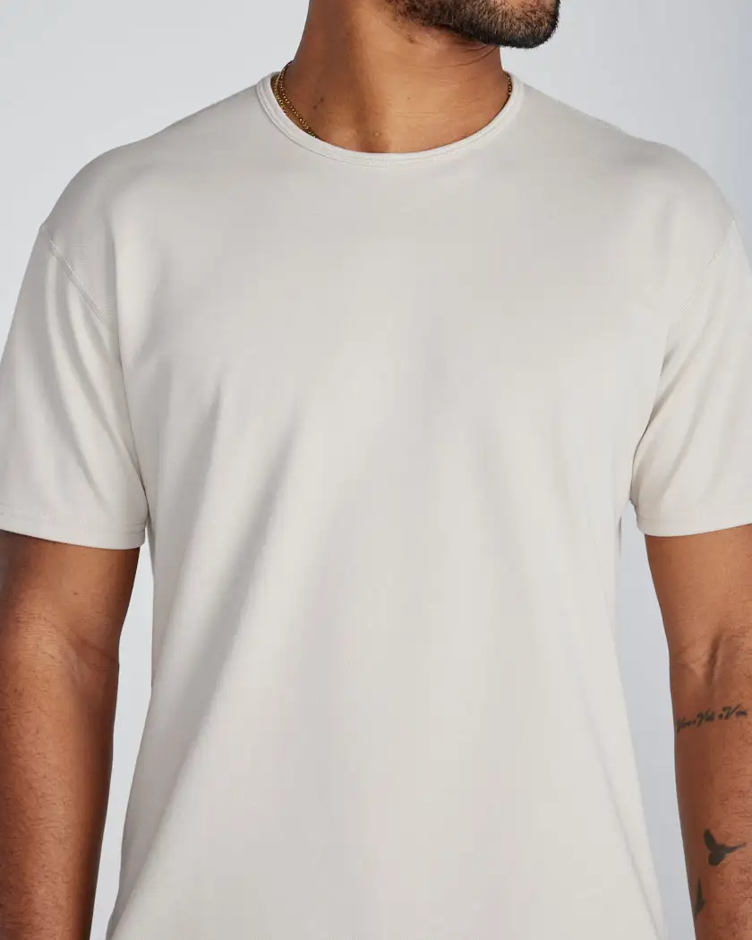 Bayside Short Sleeve Drop-Cut