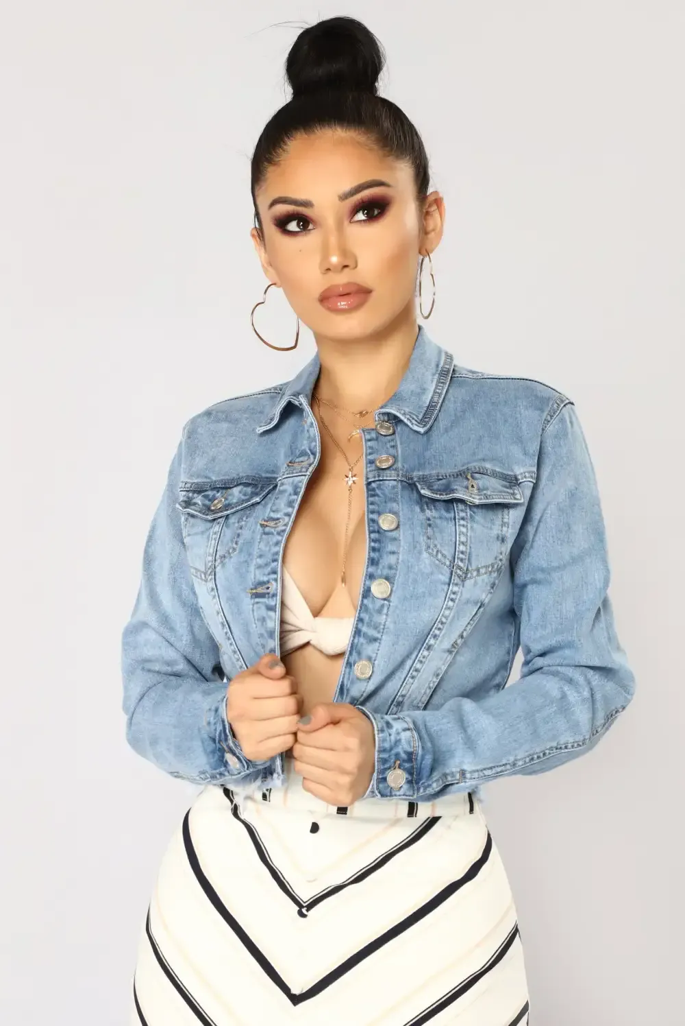 Not Your Father's Denim Jacket - Light Wash
