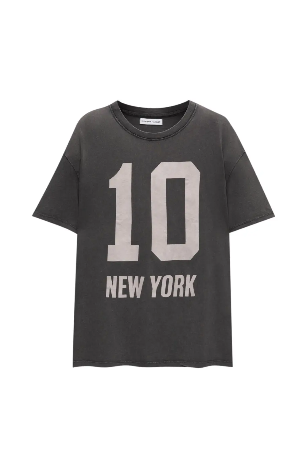Camiseta varsity gráfico número