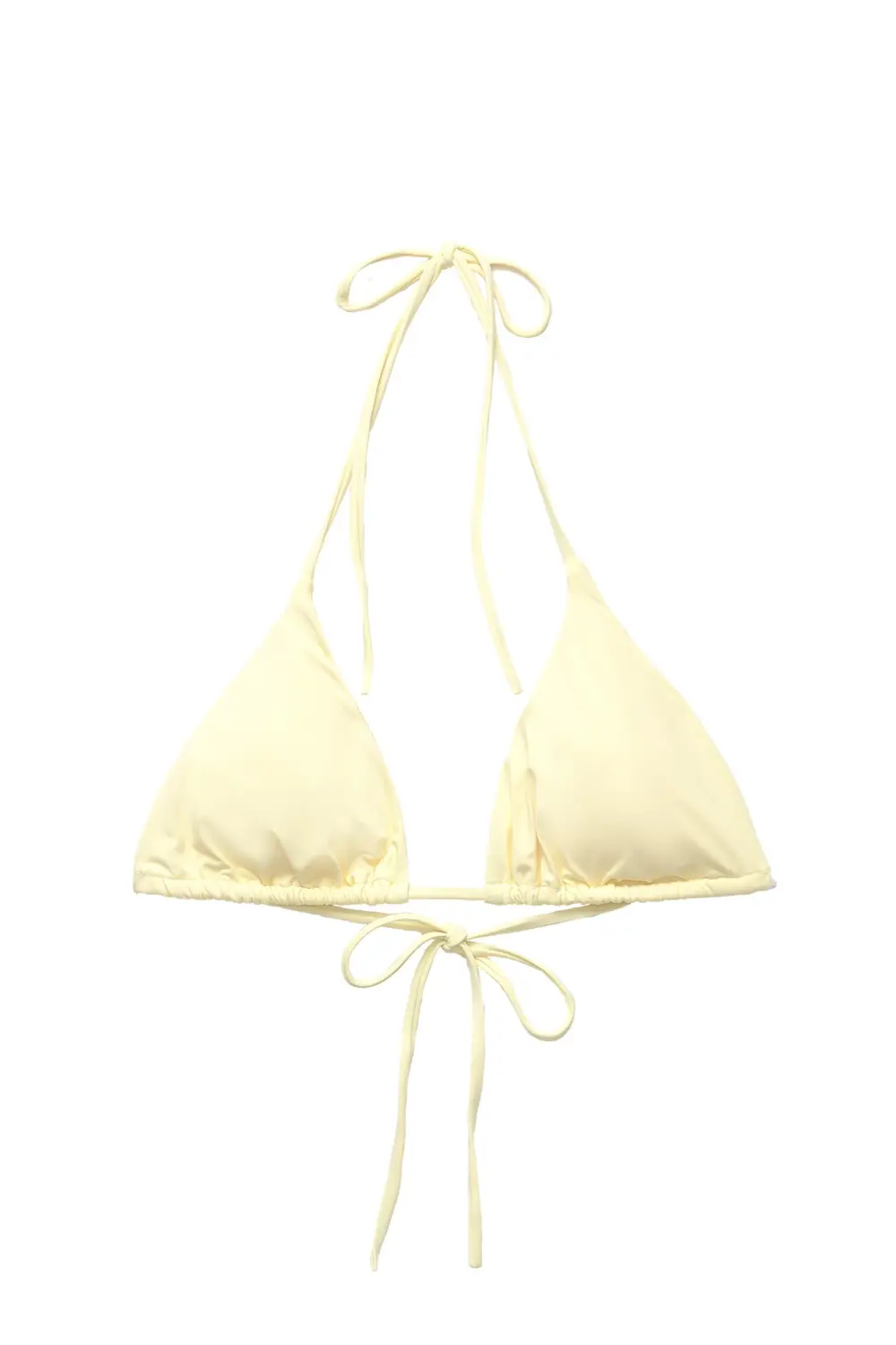 Triangle bikini top
