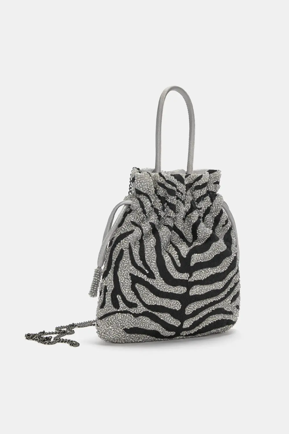 Bolso bombonera abalorios