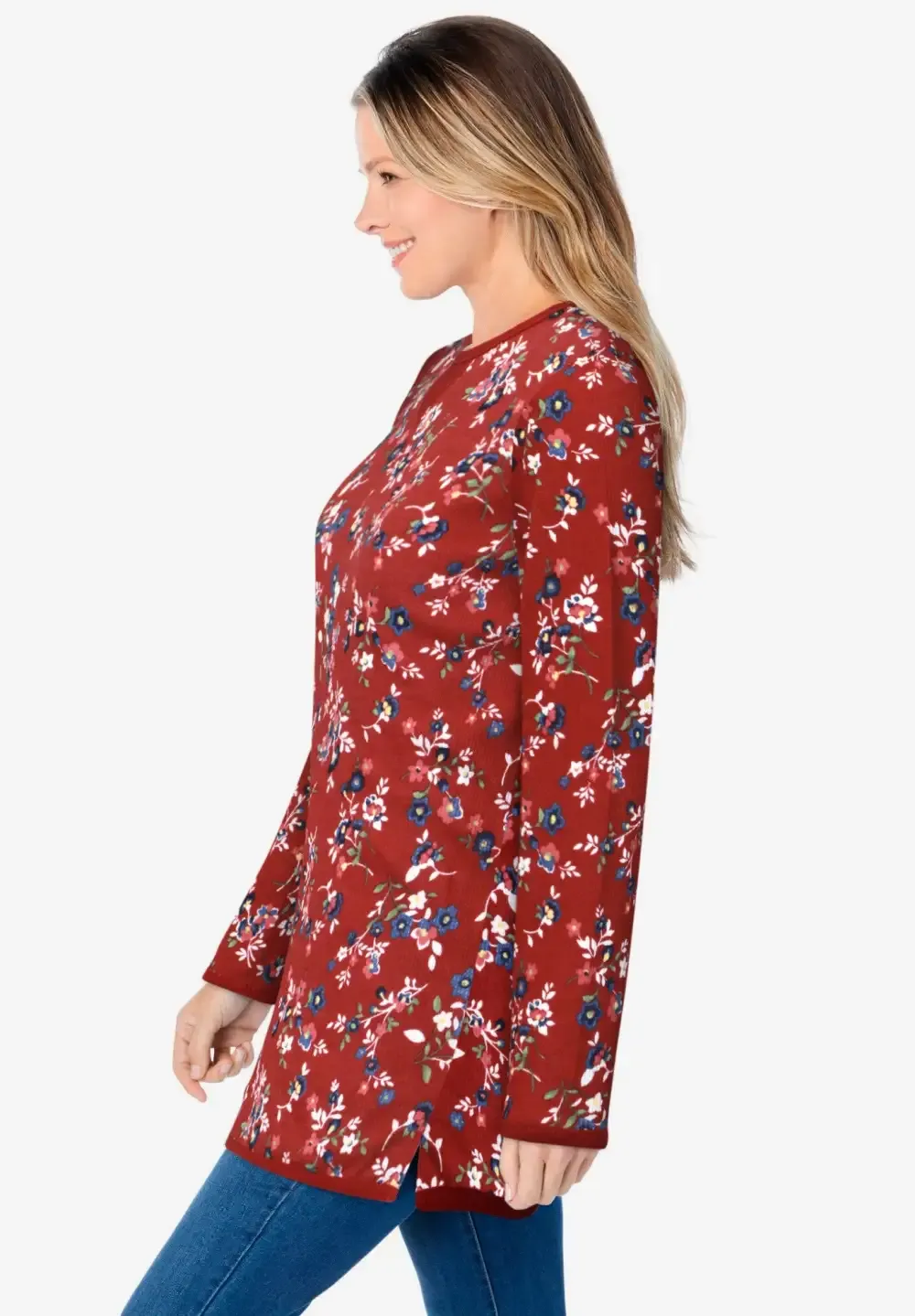 Waffle Thermal Sweatshirt