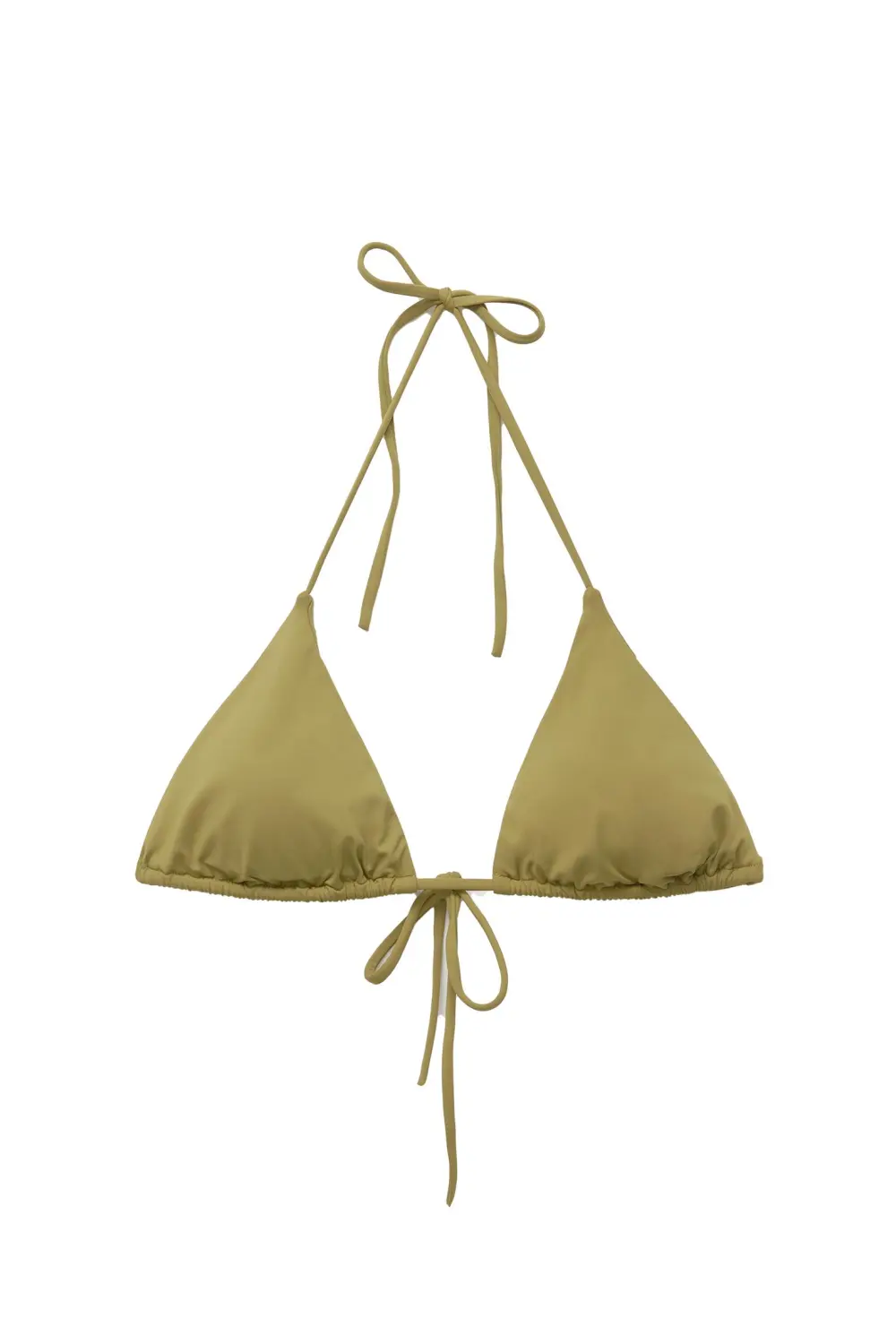 Triangle bikini top