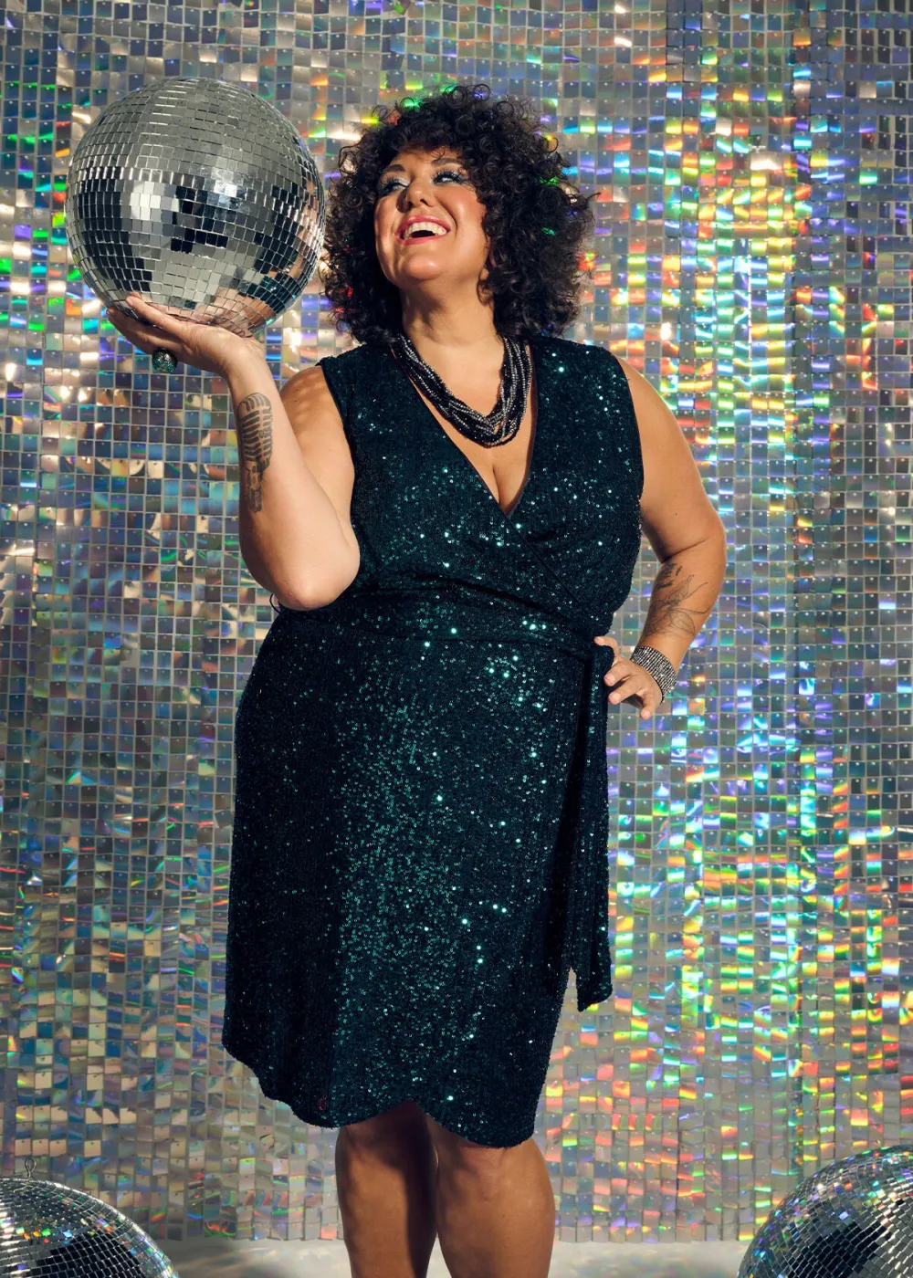 NYE Sequin Party Dress