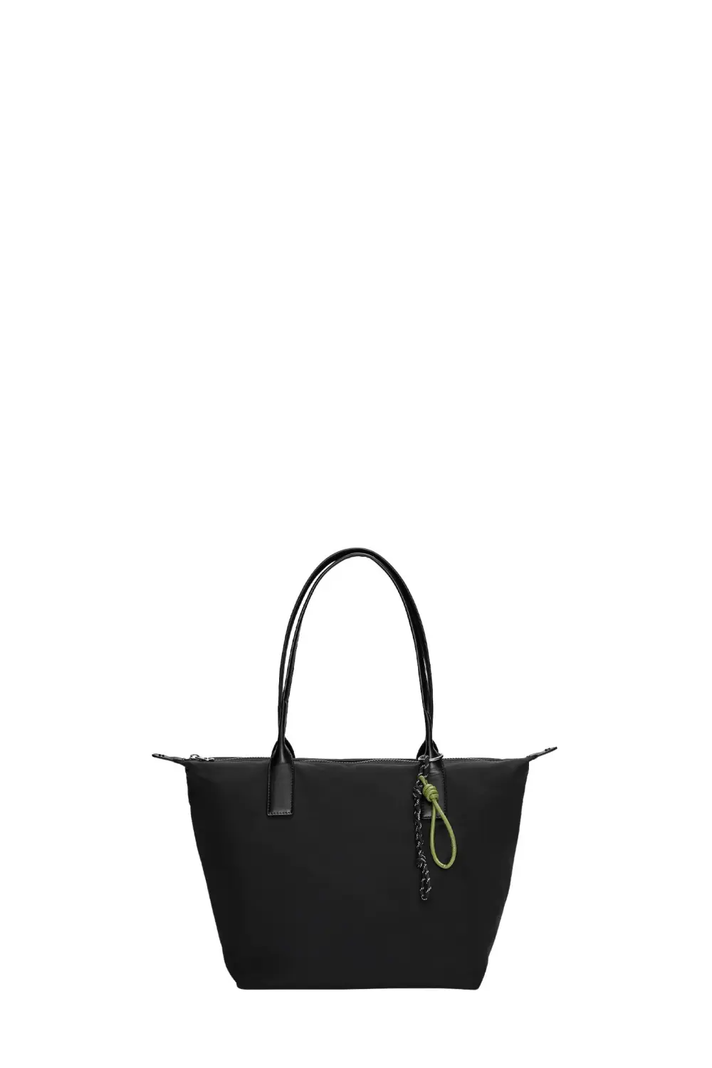 Bolso shopper nylon adorno