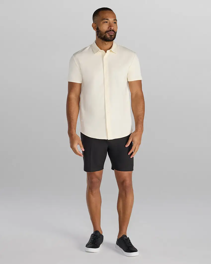 Lux Short Sleeve Button Down