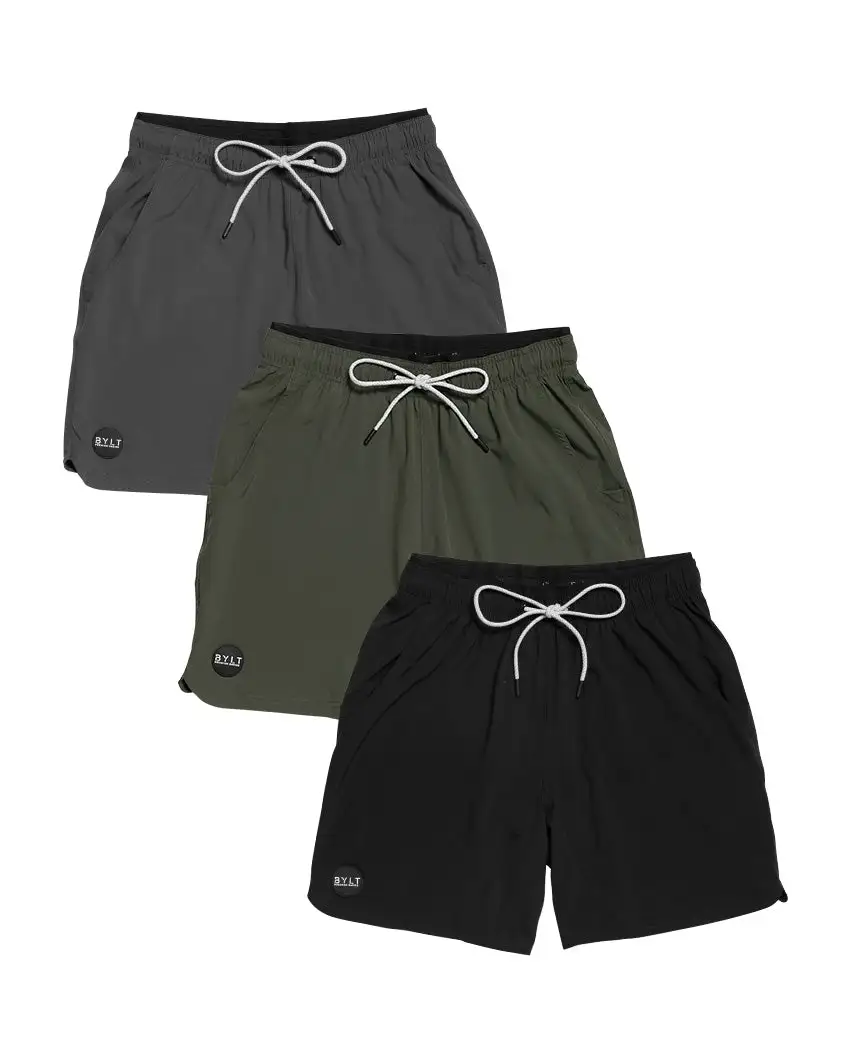 Linerless Active+ Shorts - Custom 3 Pack
