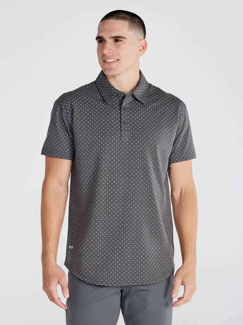 Drop-Cut: Lux Dotted Polo
