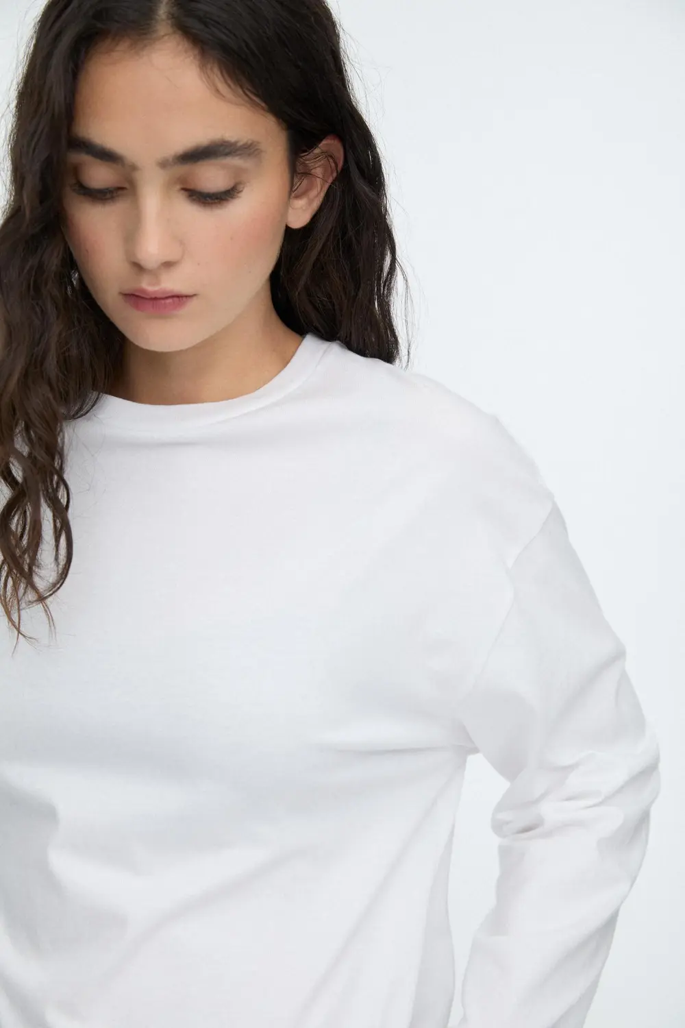 Camiseta manga larga oversize