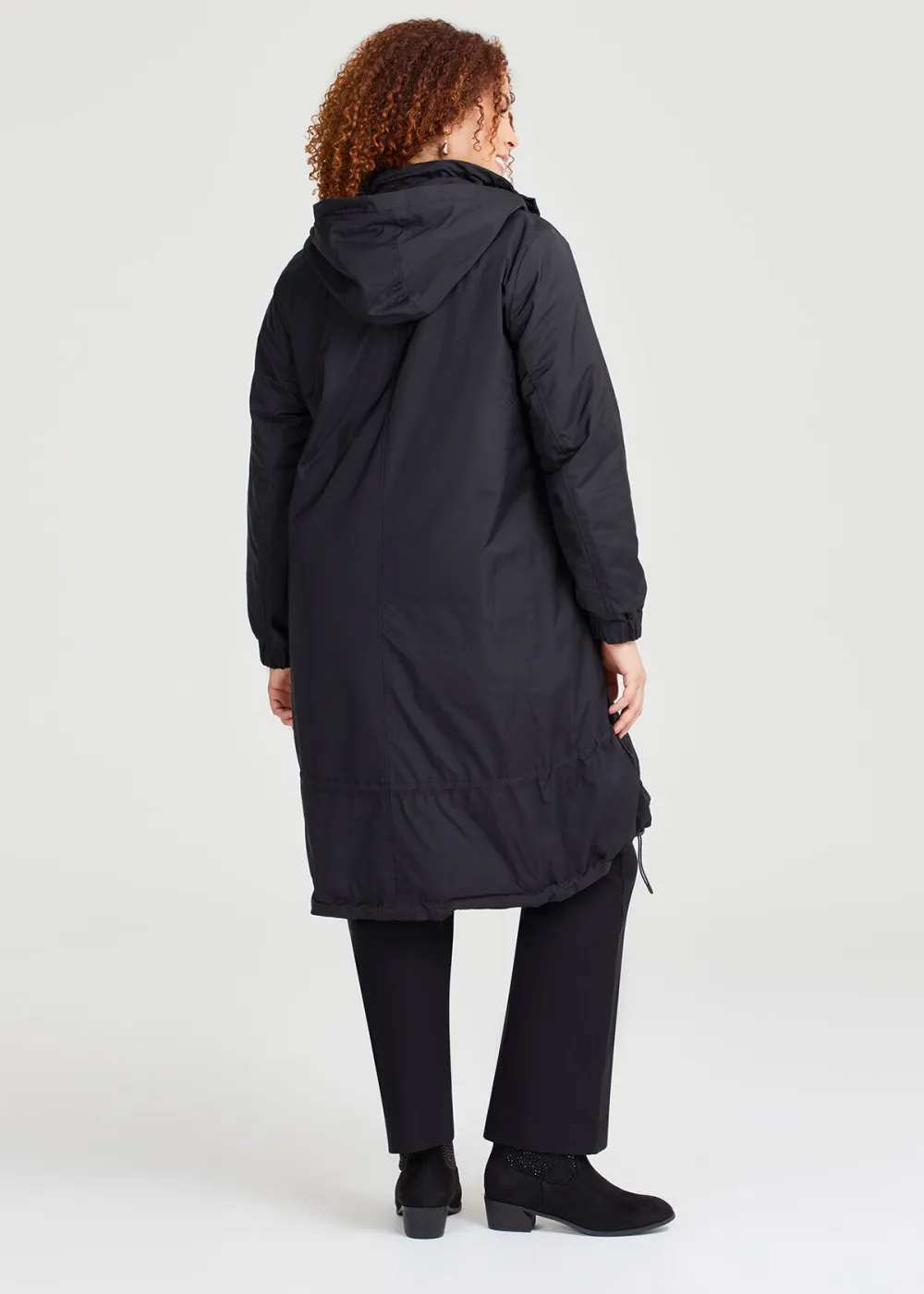 Spot Puffer Jacket Black