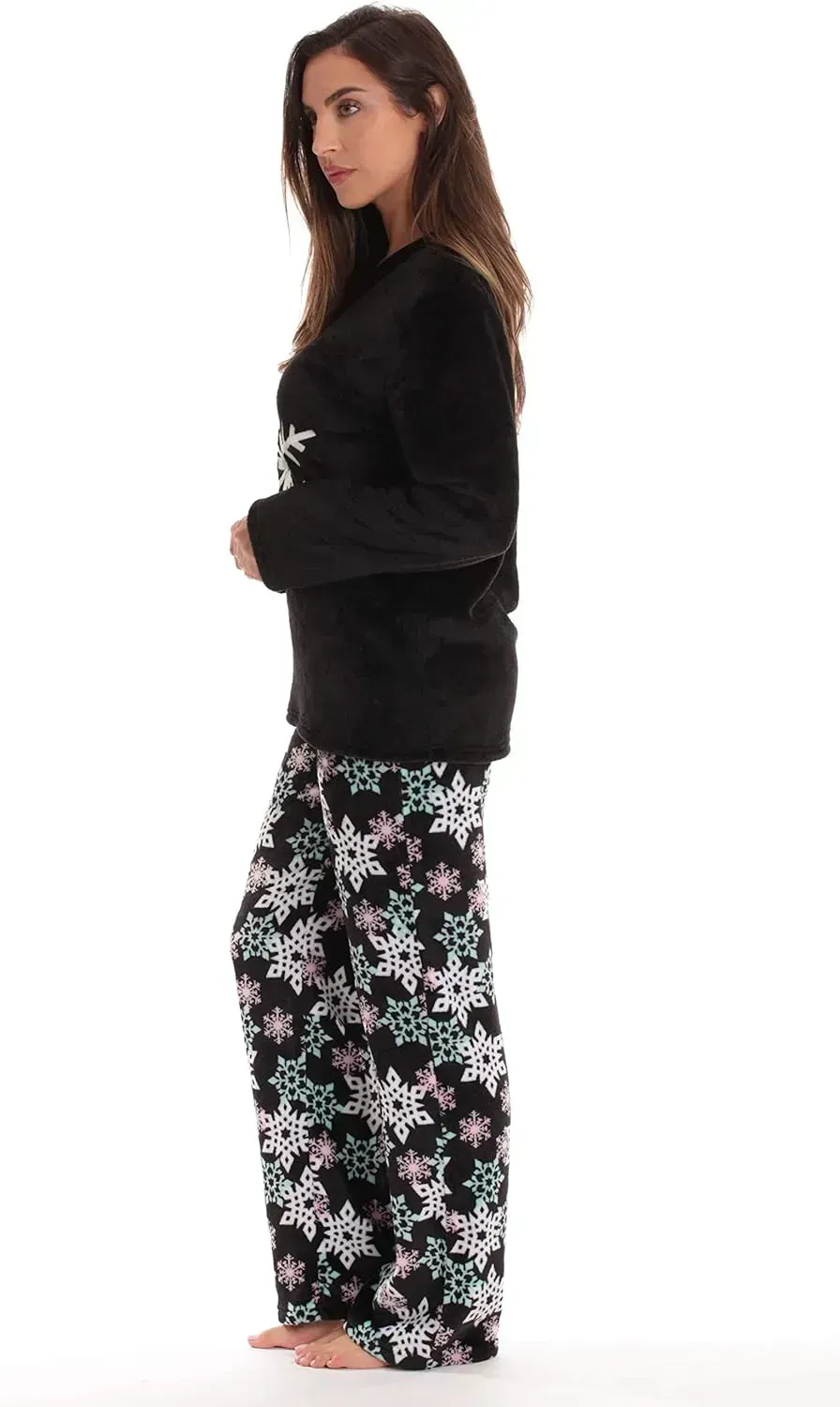 Plush Pajama Sets for Women