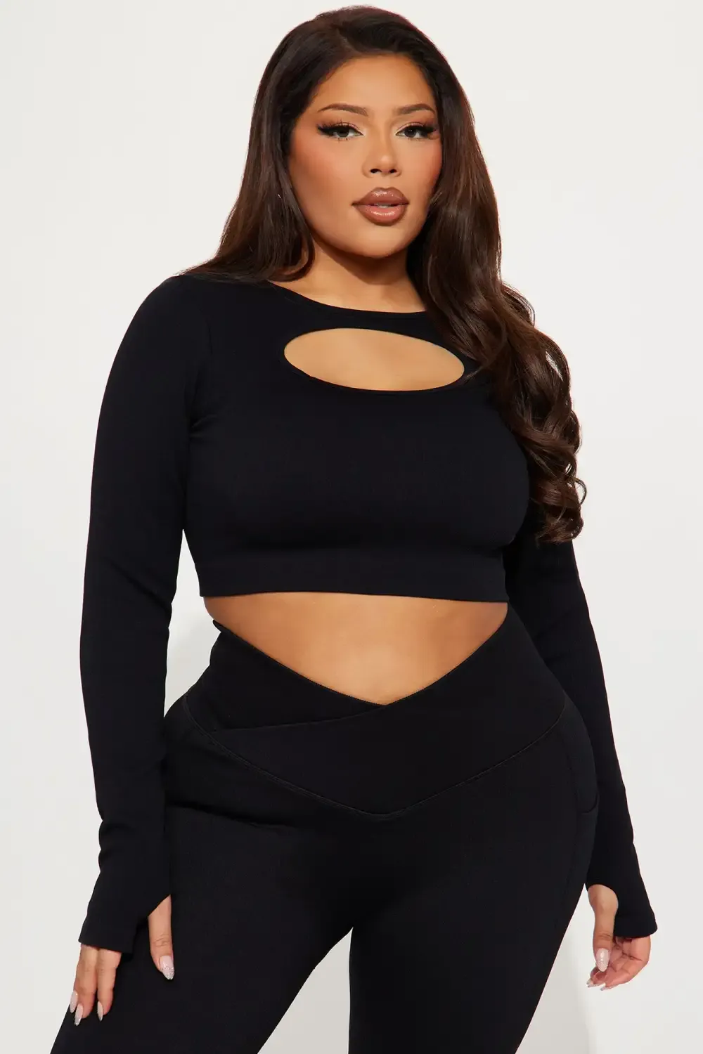 Resistance Effortless Seamless Active Top - Black