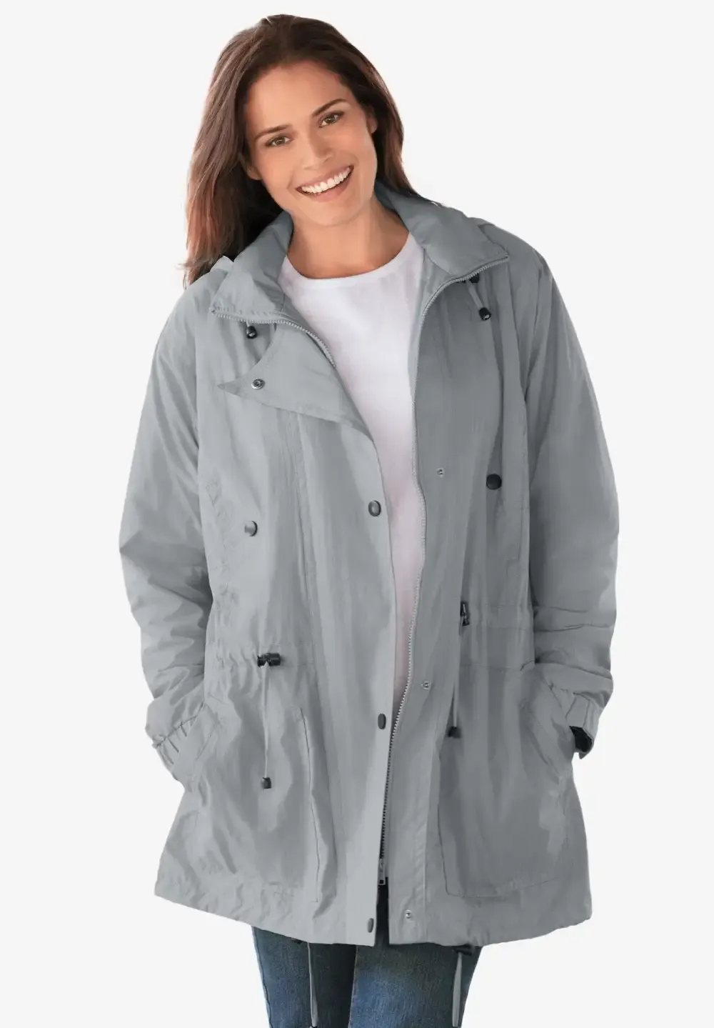 Fleece-Lined Taslon® Anorak