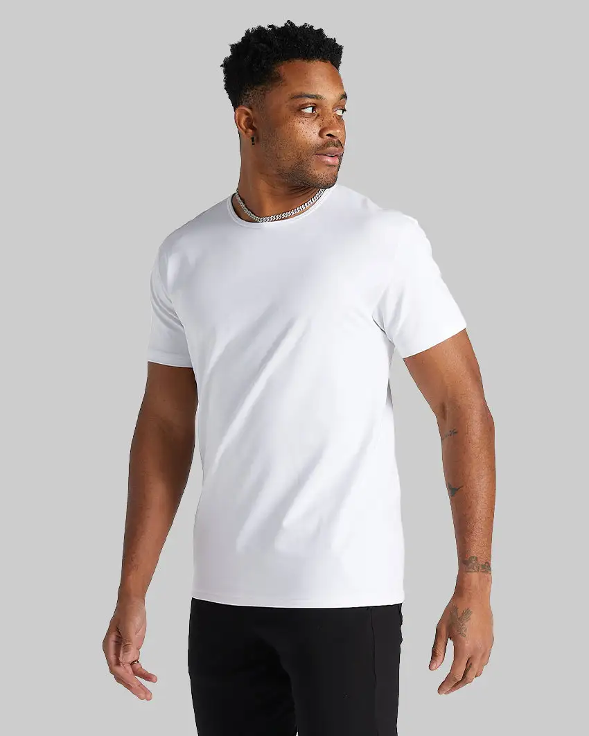 Lux Straight Hem Tee