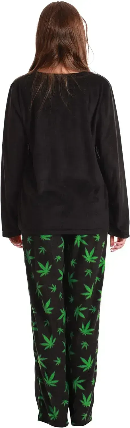Women’s Pajama Pant Set - Nightgown with Matching Socks