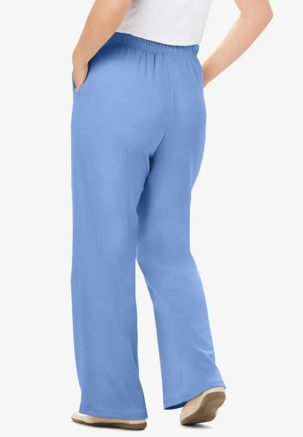 7-Day Knit Wide-Leg Pant