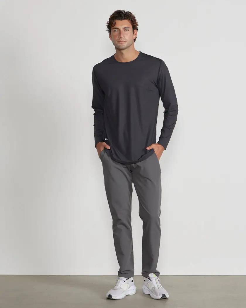 Pulse Long Sleeve Drop-Cut