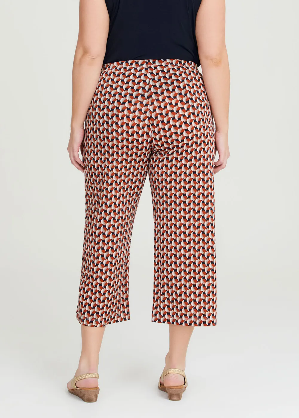 Printed Culotte Pant