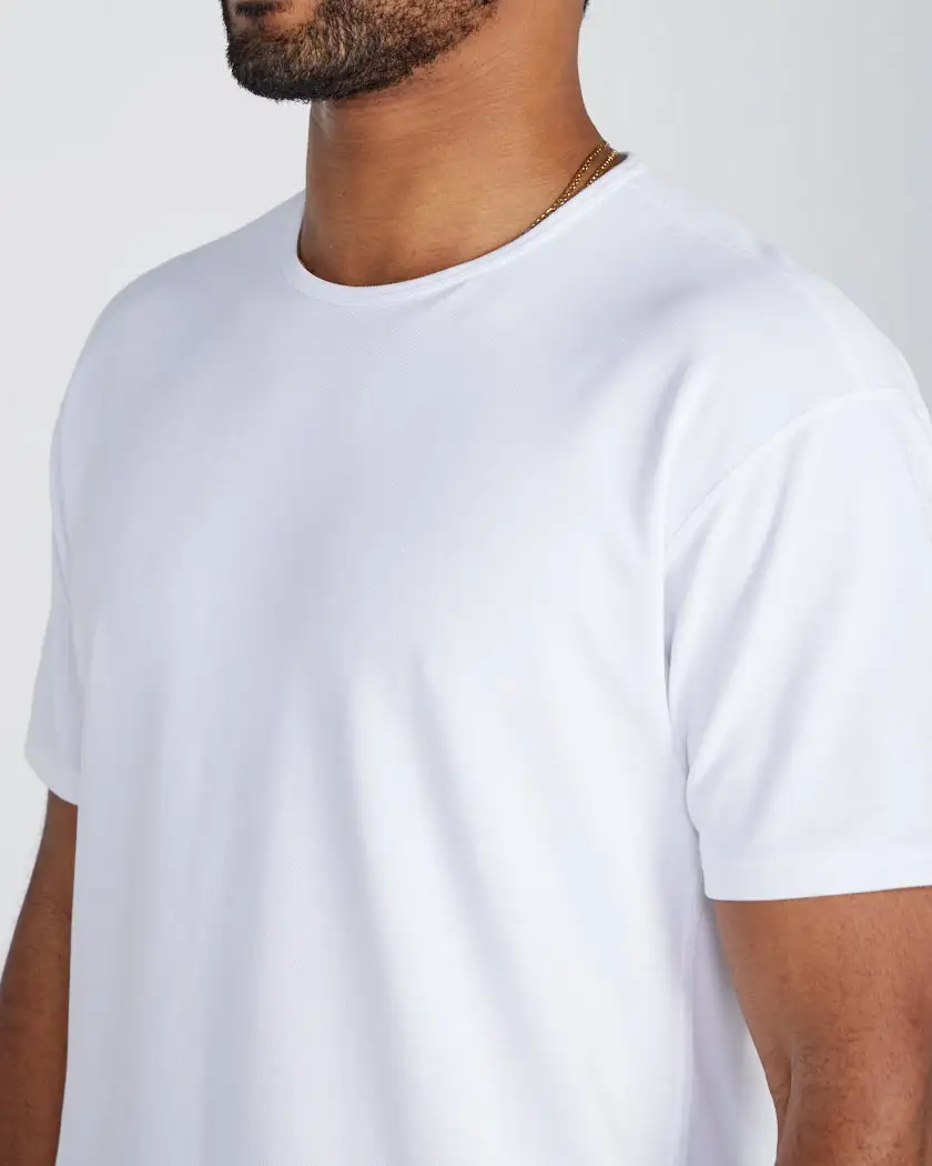 Bayside Short Sleeve Drop-Cut