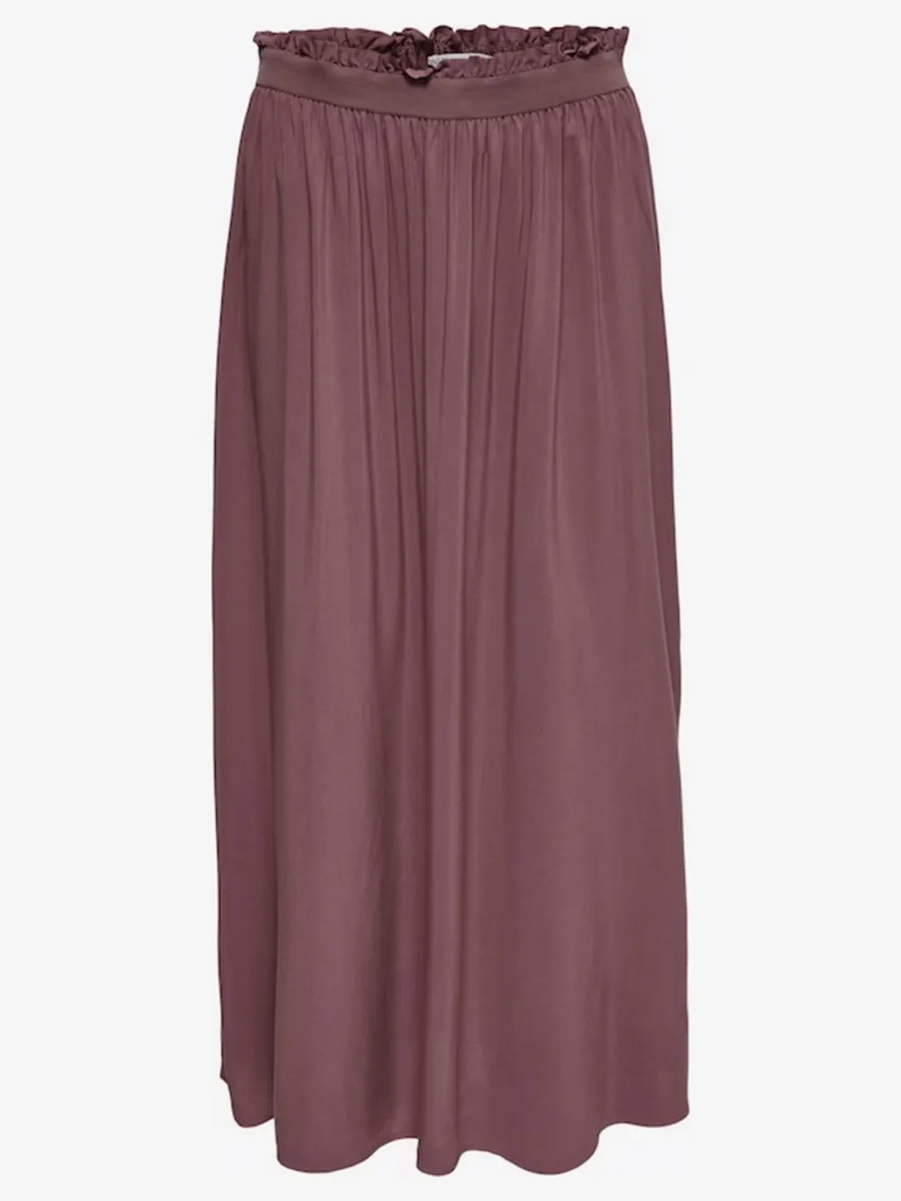 Plain Colored Casual Style A-line Skirt