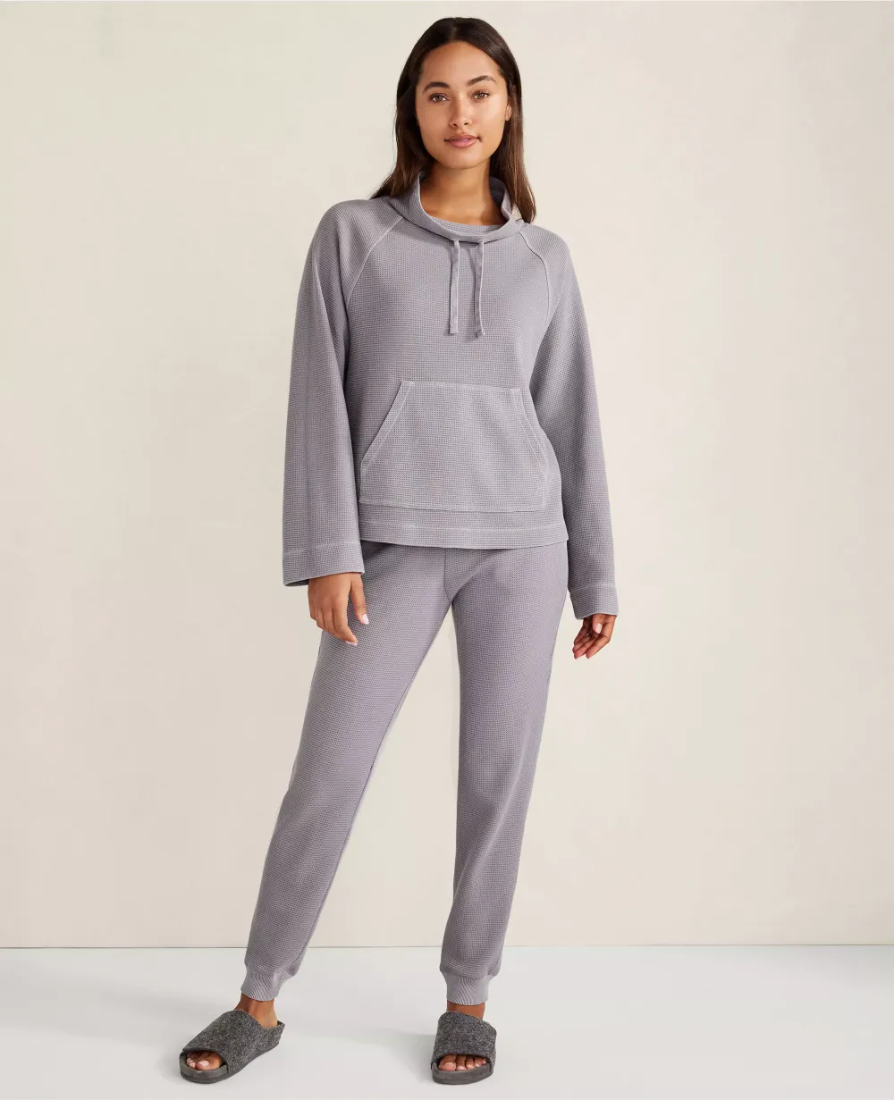 Haven Well Within Garment-Dyed Organic Cotton Waffle Knit Joggers
