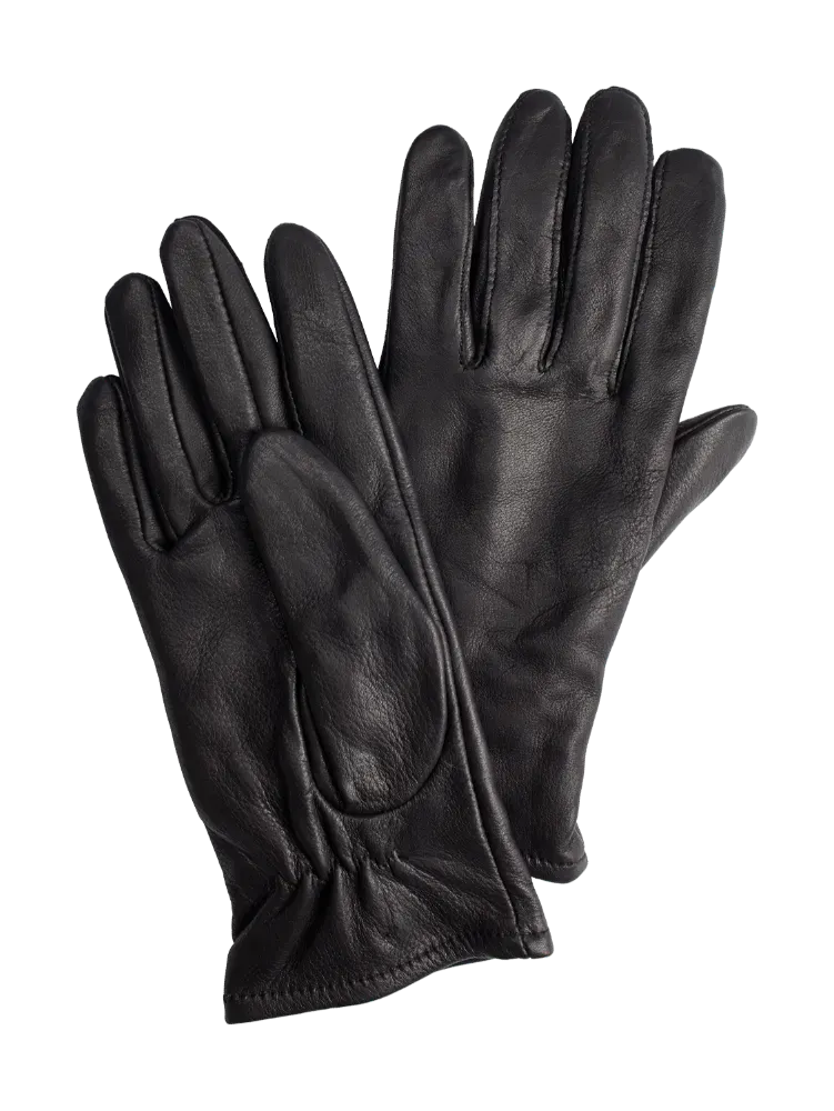 Women's Lined Deerskin Leather Gloves