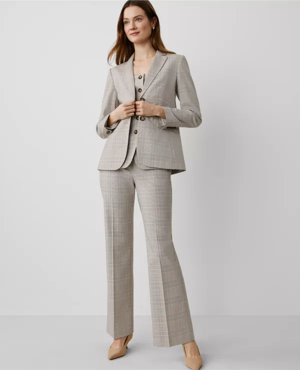 The Jayne Trouser Pant in Plaid
