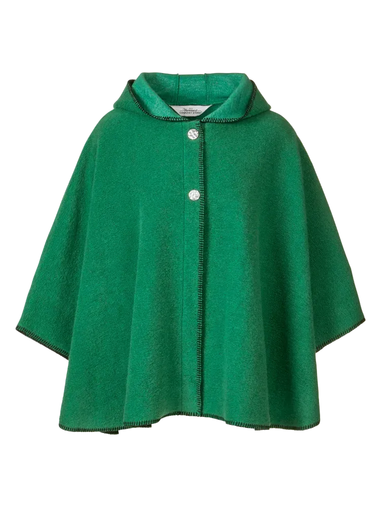 Women's Hooded Berber Fleece Cape