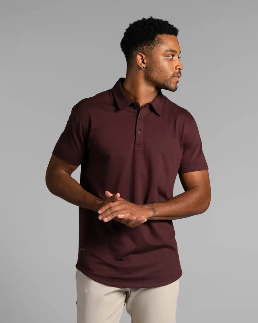 Drop-Cut Polo: Bylt Signature
