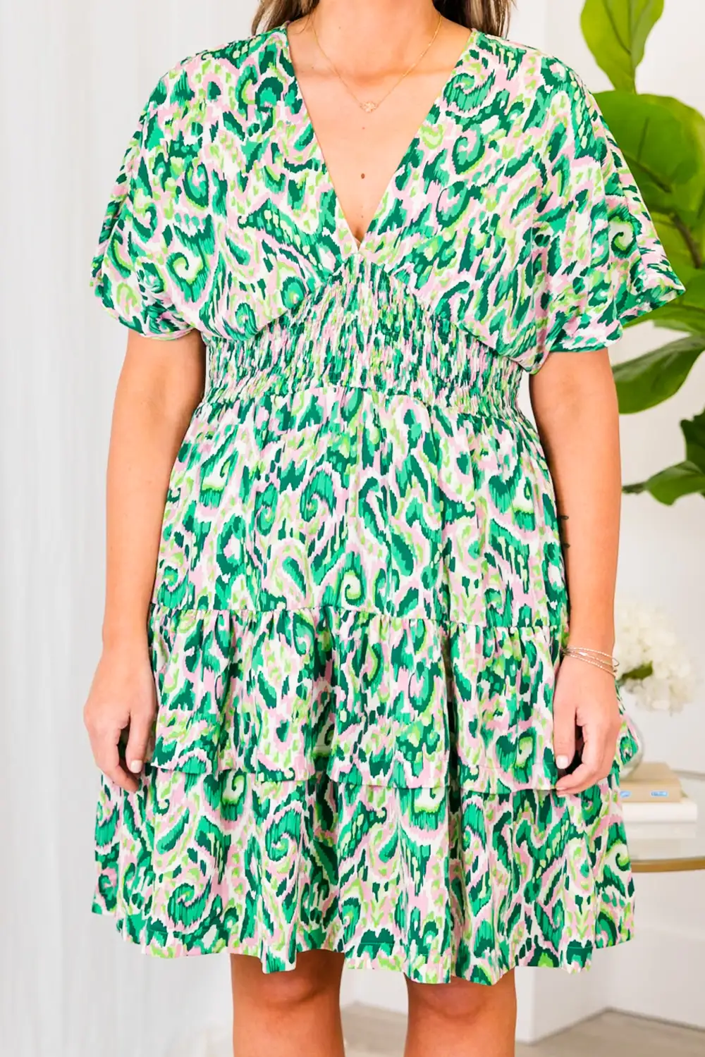 Good Intentions Dress, Green