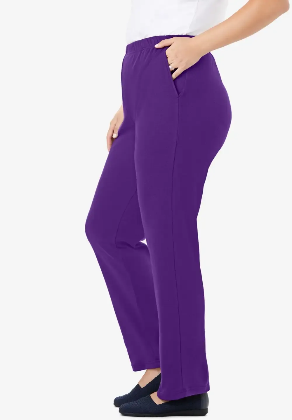 7-Day Knit Straight Leg Pant