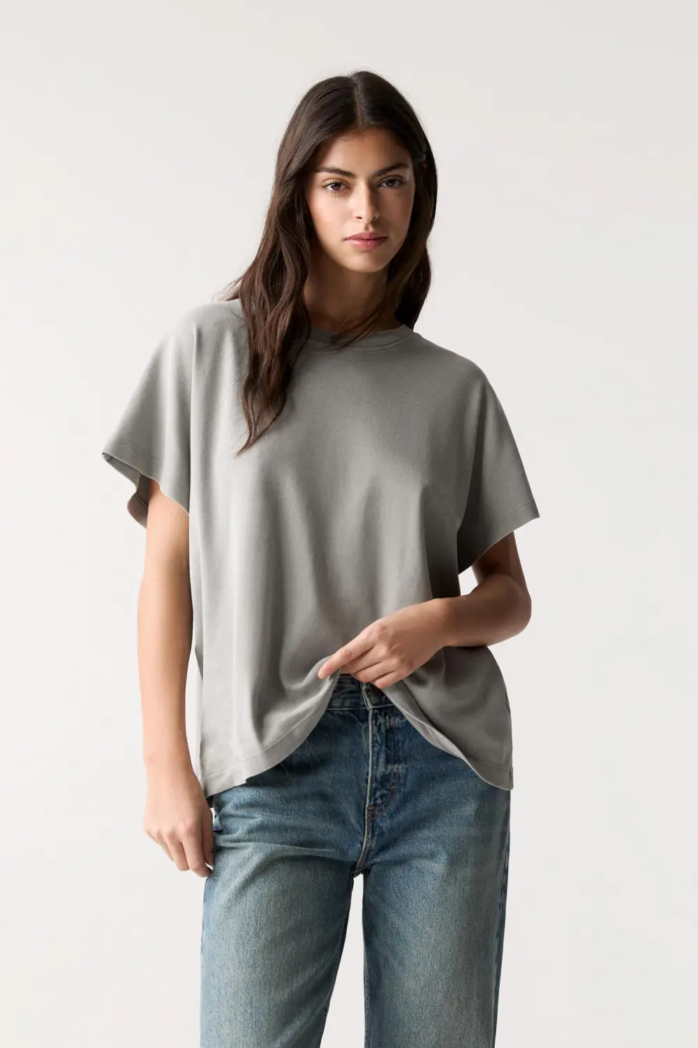Camiseta manga entera oversize