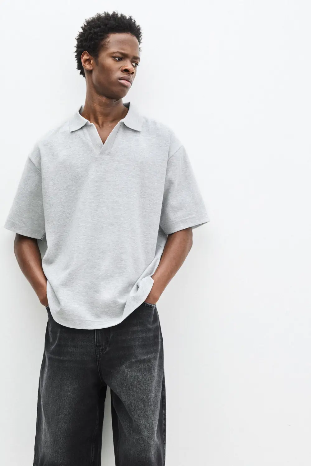 Short sleeve polo shirt