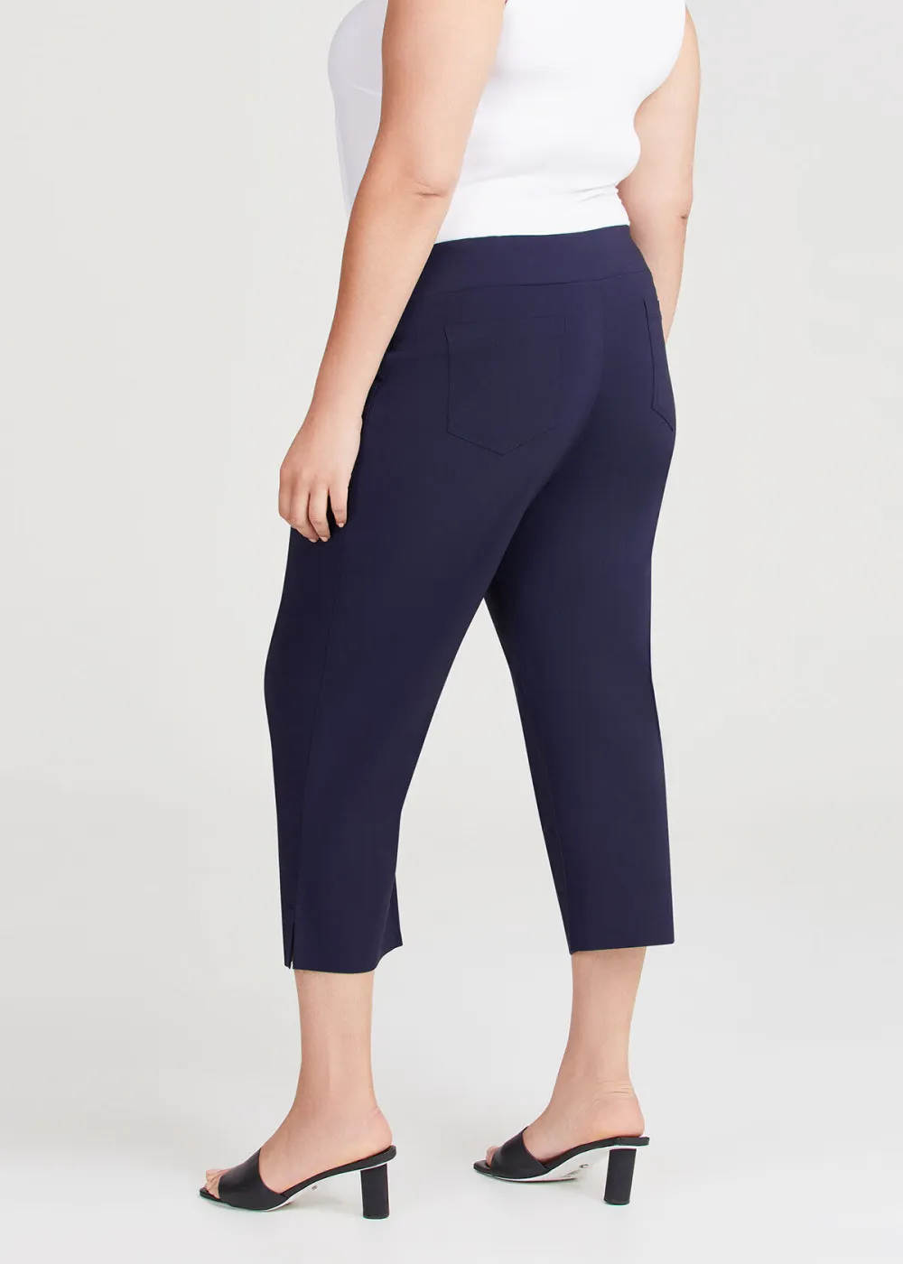 Expose Split Hem Crop Pant